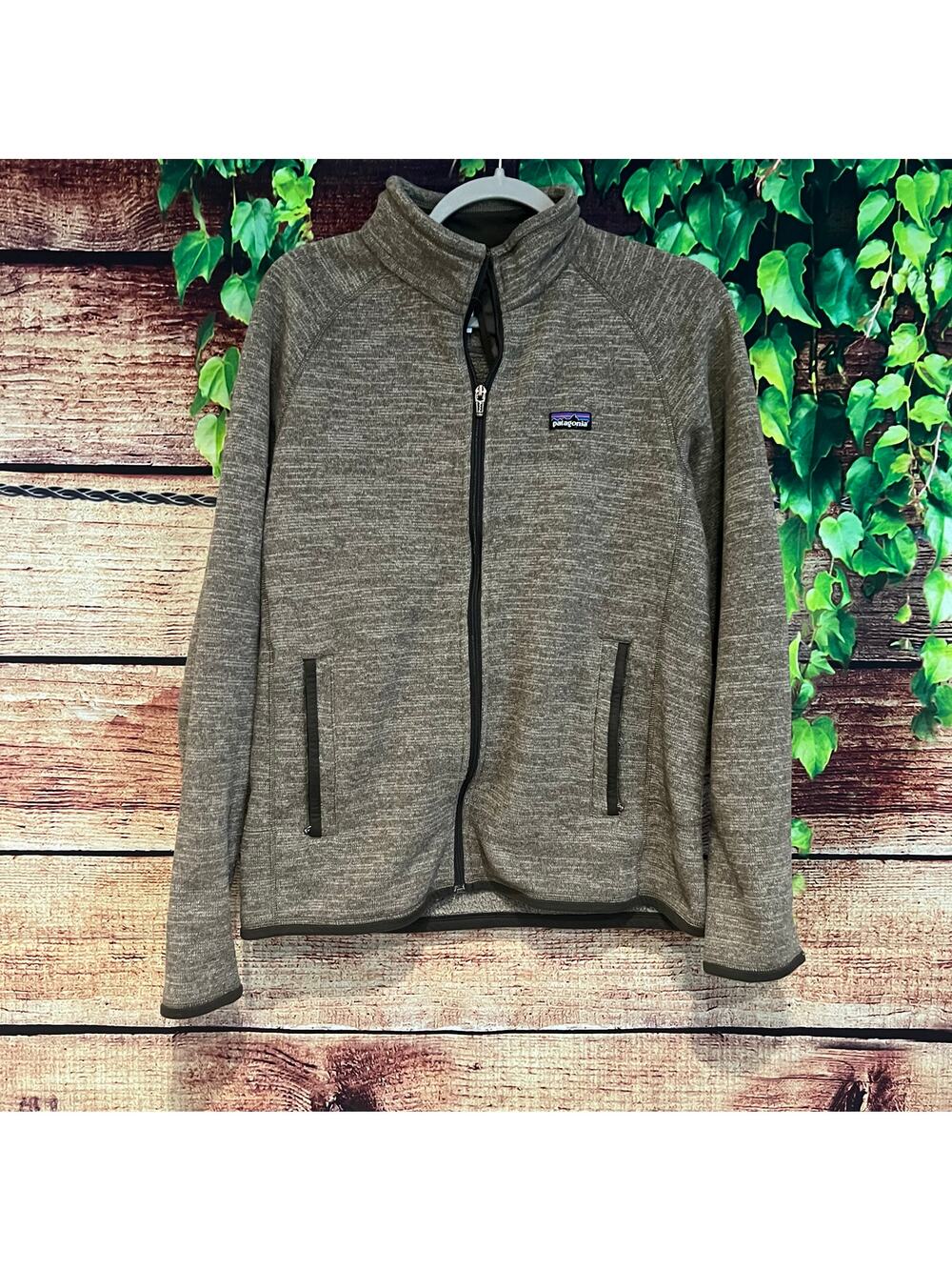 Patagonia Better Sweater Jacket Mens Medium Brown Full Zip Fleece Outdoor